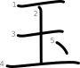 stroke order illustration