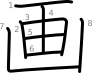 stroke order illustration