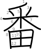 stroke order illustration