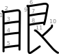 stroke order illustration