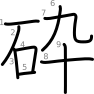 stroke order illustration