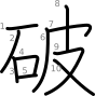 stroke order illustration