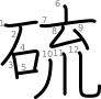 stroke order illustration