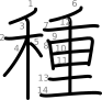 stroke order illustration