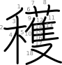 stroke order illustration