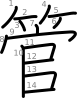 stroke order illustration