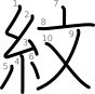 stroke order illustration