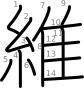 stroke order illustration