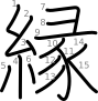 stroke order illustration