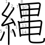 stroke order illustration