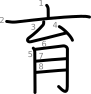 stroke order illustration