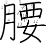 stroke order illustration