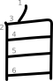 stroke order illustration