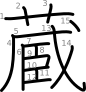 stroke order illustration