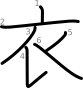 stroke order illustration