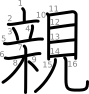 stroke order illustration