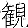 stroke order illustration