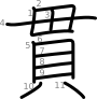 stroke order illustration