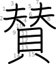 stroke order illustration