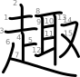 stroke order illustration