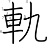 stroke order illustration