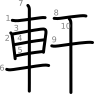 stroke order illustration