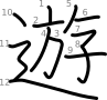 stroke order illustration