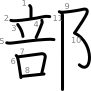 stroke order illustration