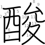 stroke order illustration