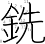 stroke order illustration