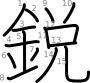 stroke order illustration