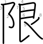 stroke order illustration