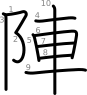 stroke order illustration