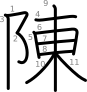 stroke order illustration