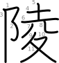 stroke order illustration