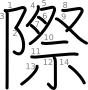 stroke order illustration