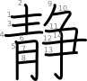 stroke order illustration