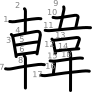 stroke order illustration