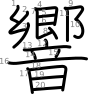 stroke order illustration