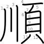 stroke order illustration