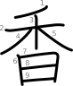 stroke order illustration