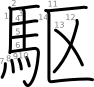 stroke order illustration