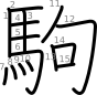 stroke order illustration