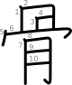 stroke order illustration