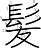 stroke order illustration