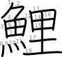 stroke order illustration