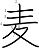 stroke order illustration