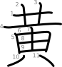 stroke order illustration