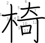 stroke order illustration