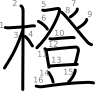 stroke order illustration